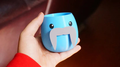 Mustache Planter & Pen Holder