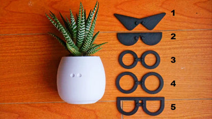 Nerdy Glasses Planter & Pen Holder