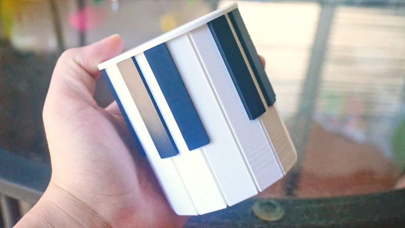 Piano Keys Planter & Pen Holder