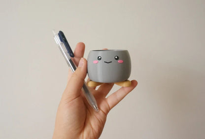 Cute Smiling Planter with Feet
