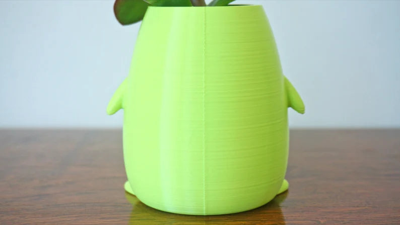 White Belly Planter & Pen Holder