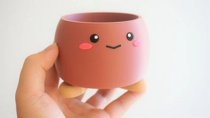 Cute Smiling Planter with Feet