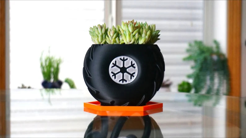 Tire Planter & Pen Holder