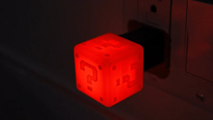 Super Mario Block USB Wall Night Light