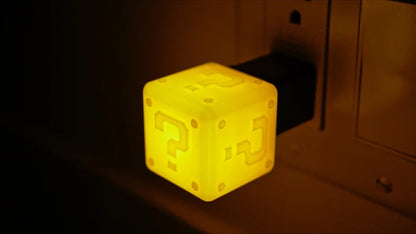 Super Mario Block USB Wall Night Light