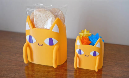 Omori Big Yellow Cat Planter