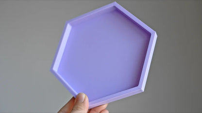 1/2 Inch Tall Hexagon Drainage Tray