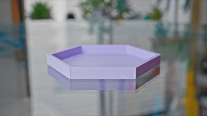 1/2 Inch Tall Hexagon Drainage Tray