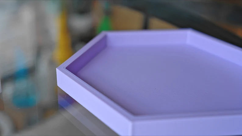 1/2 Inch Tall Hexagon Drainage Tray