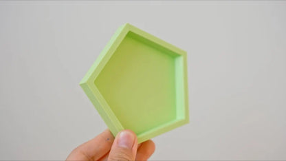 1/2 Inch Tall Pentagon Drainage Tray