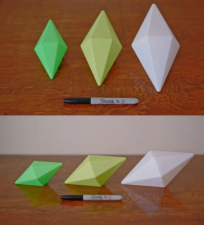 Sims Plumbob Hanging Ornament