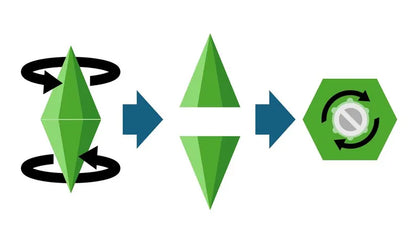 Battery Powered Sims Plumbob Light