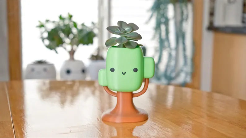 Smiling Tree Planter / Pen Holder