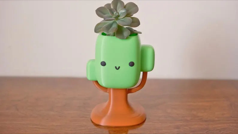 Smiling Tree Planter / Pen Holder