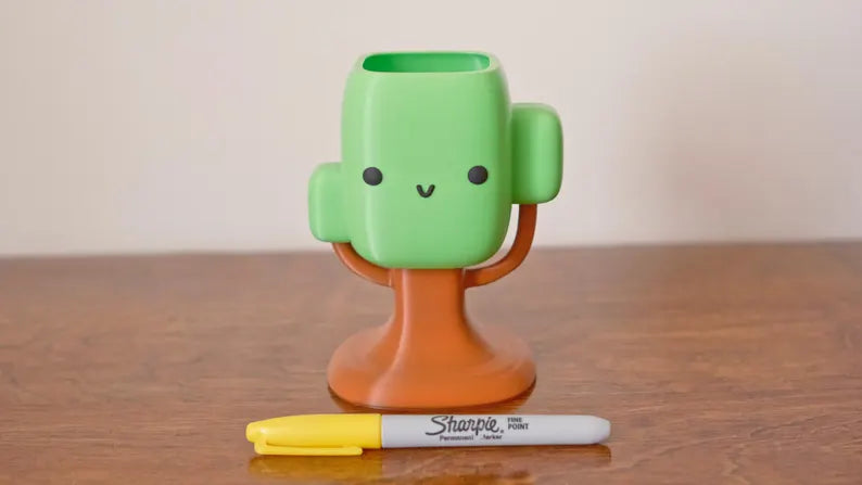 Smiling Tree Planter / Pen Holder