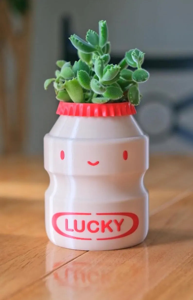 Yakult Plant Pot & Pencil Holder