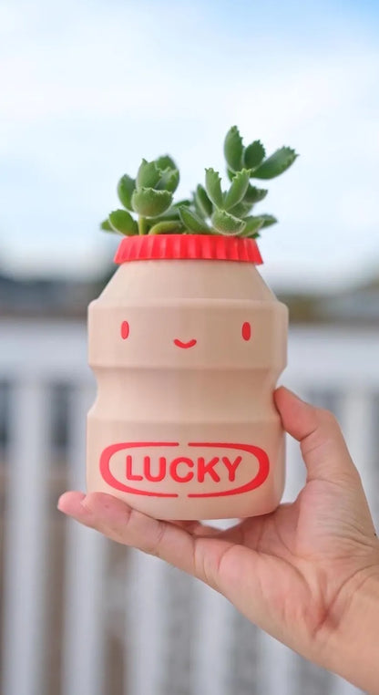 Yakult Plant Pot & Pencil Holder