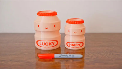 Yakult Plant Pot & Pencil Holder