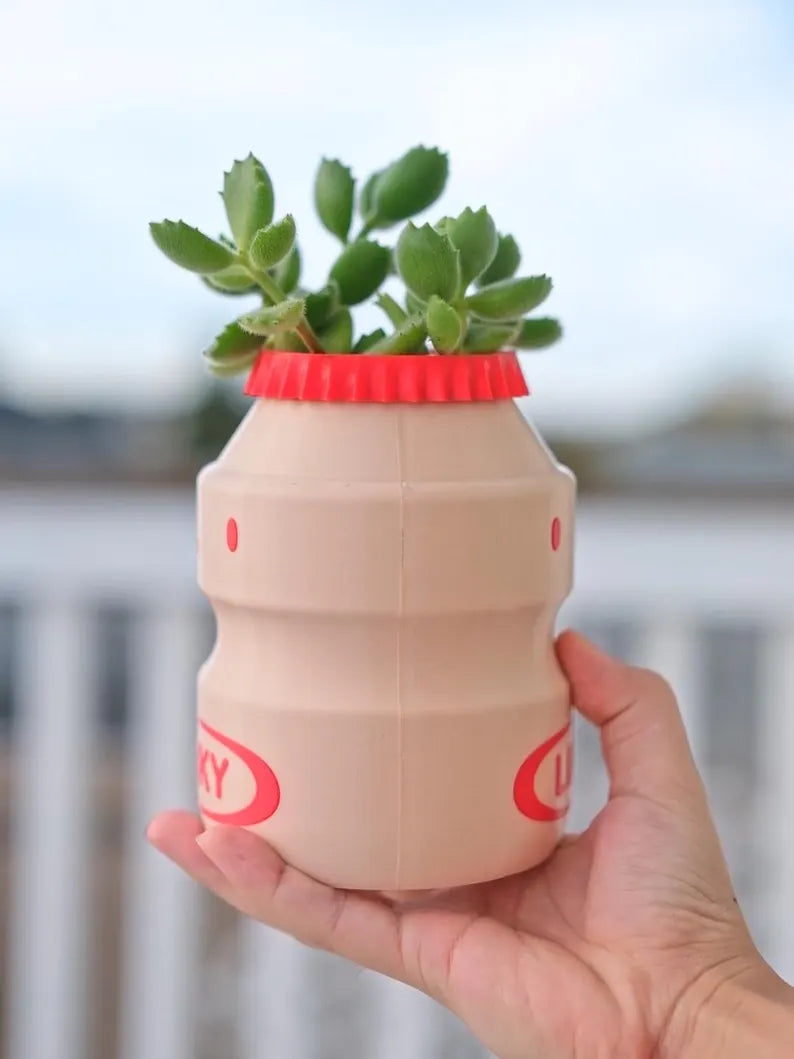 Yakult Plant Pot & Pencil Holder