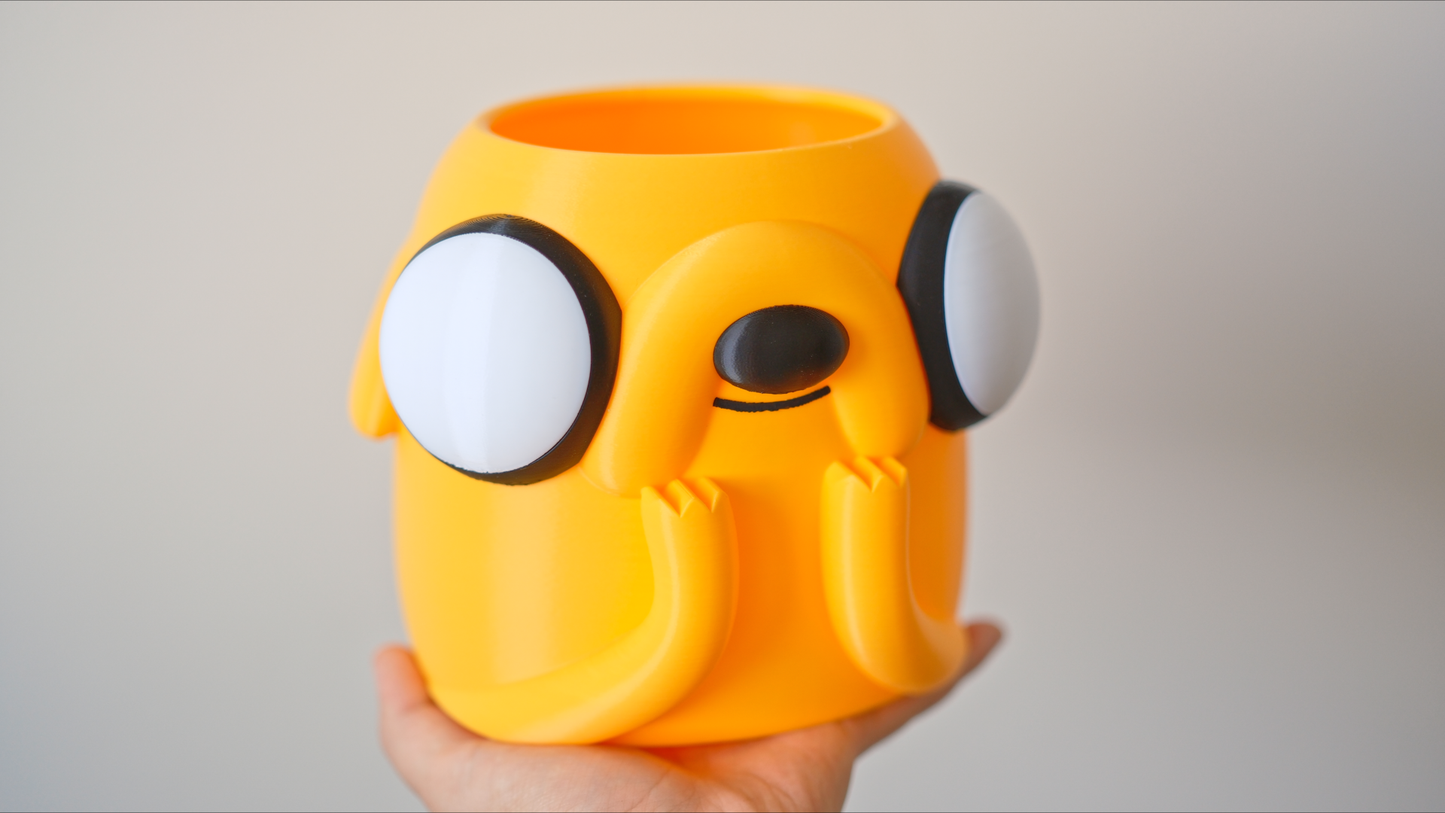 Jake the Dog Plant Pot