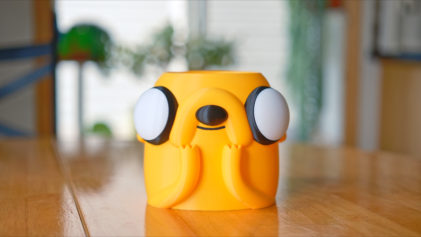 Jake the Dog Plant Pot