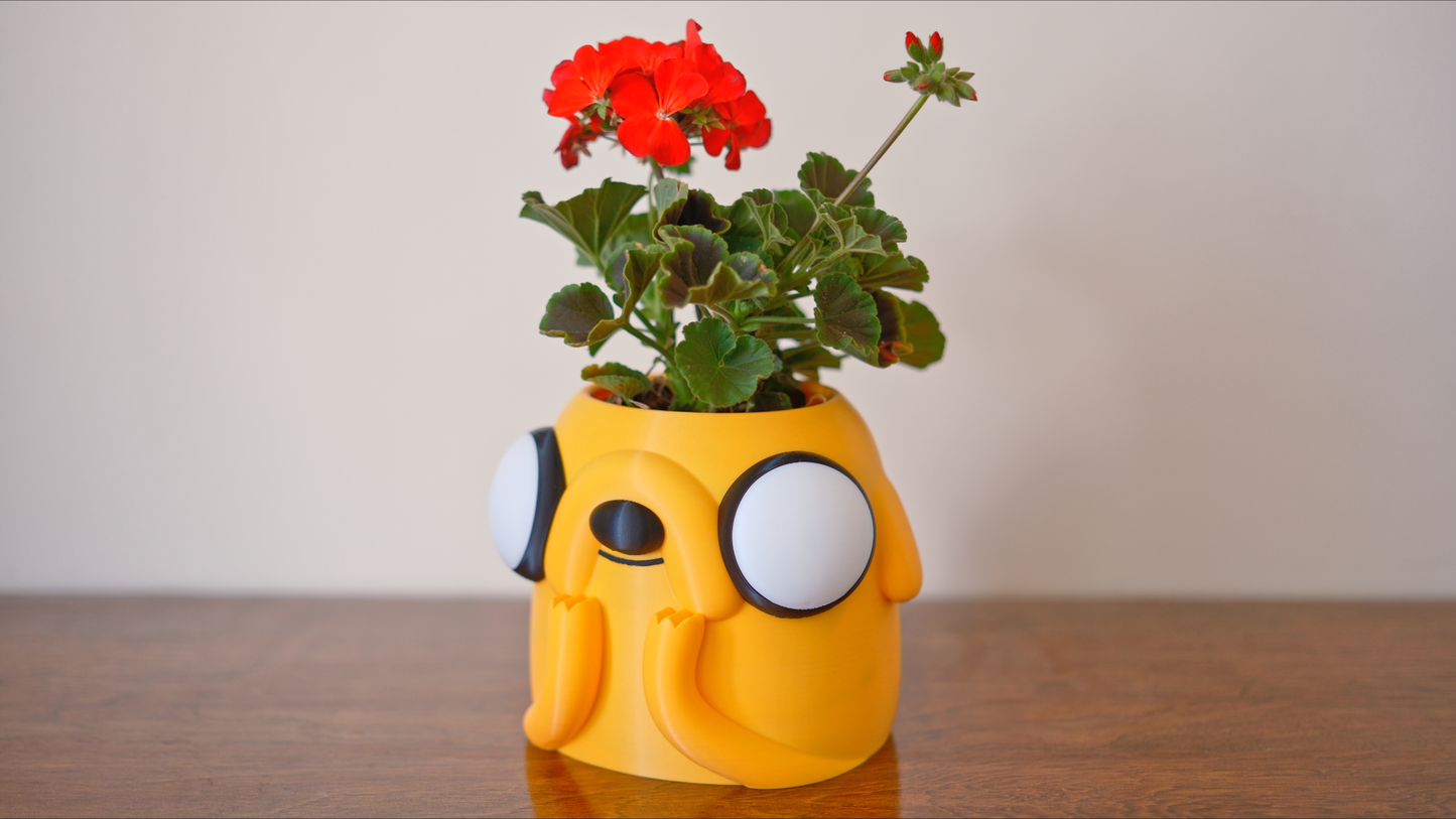 Jake the Dog Plant Pot