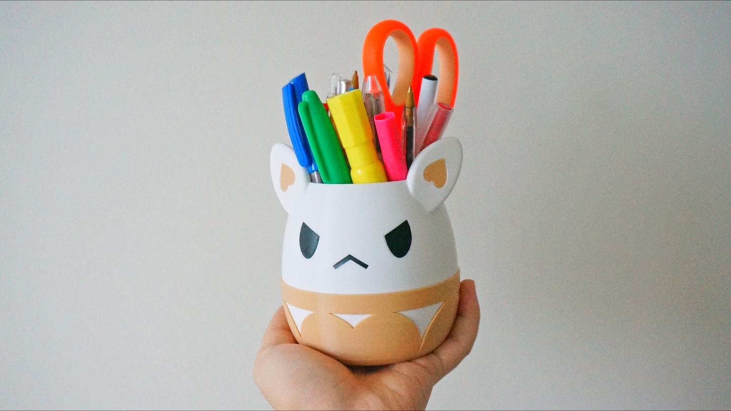 Genshin Impact Klee Bomb Planter & Pen Pencil Holder