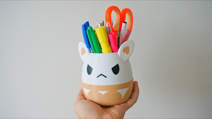 Genshin Impact Klee Bomb Planter & Pen Pencil Holder