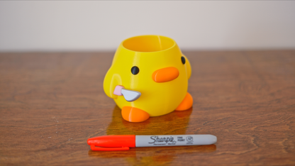 Knife Duck Meme Planter & Pencil Holder