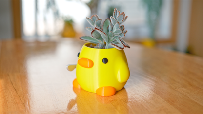 Knife Duck Meme Planter & Pencil Holder