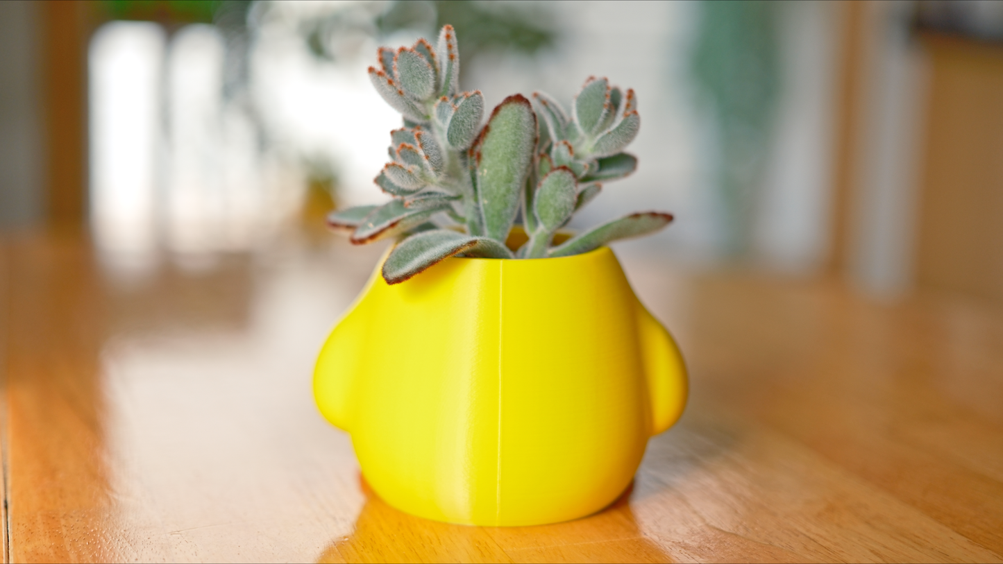 Knife Duck Meme Planter & Pencil Holder