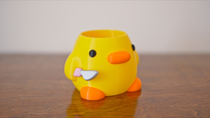 Knife Duck Meme Planter & Pencil Holder