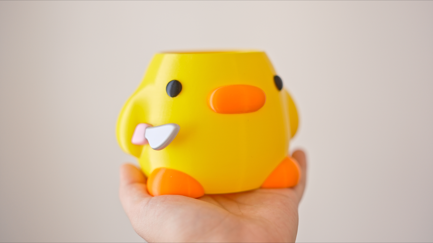 Knife Duck Meme Planter & Pencil Holder