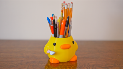 Knife Duck Meme Planter & Pencil Holder