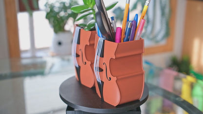 Violin Planter or Pen Holder