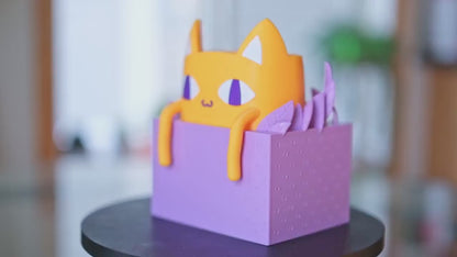 Omori Big Yellow Cat Planter