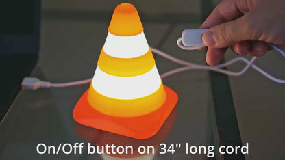 Traffic Cone USB Light