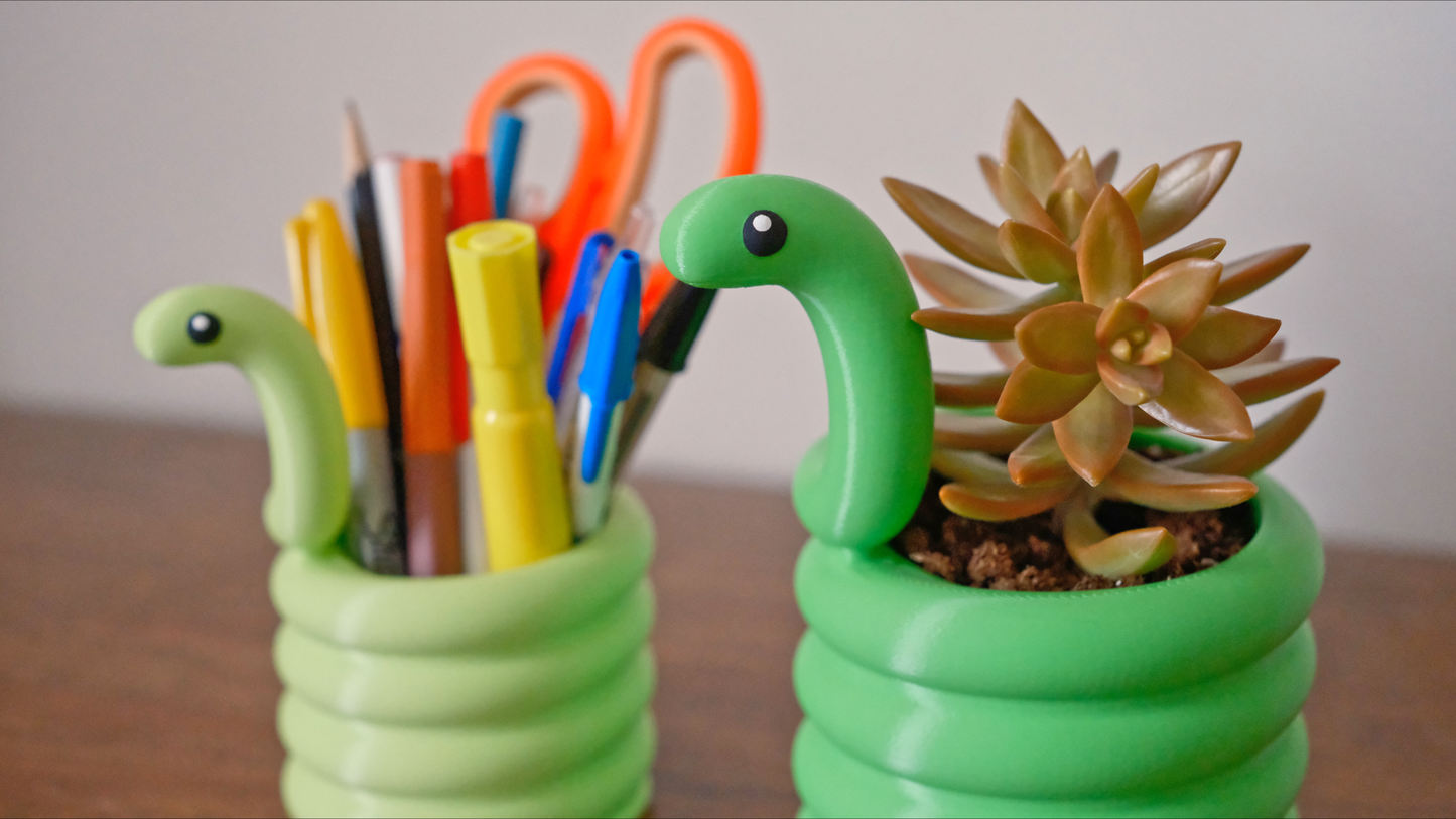 Snake Planter & Pen Pencil Holder