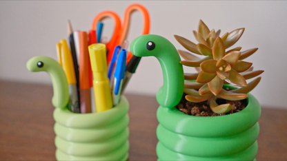 Snake Planter & Pen Pencil Holder
