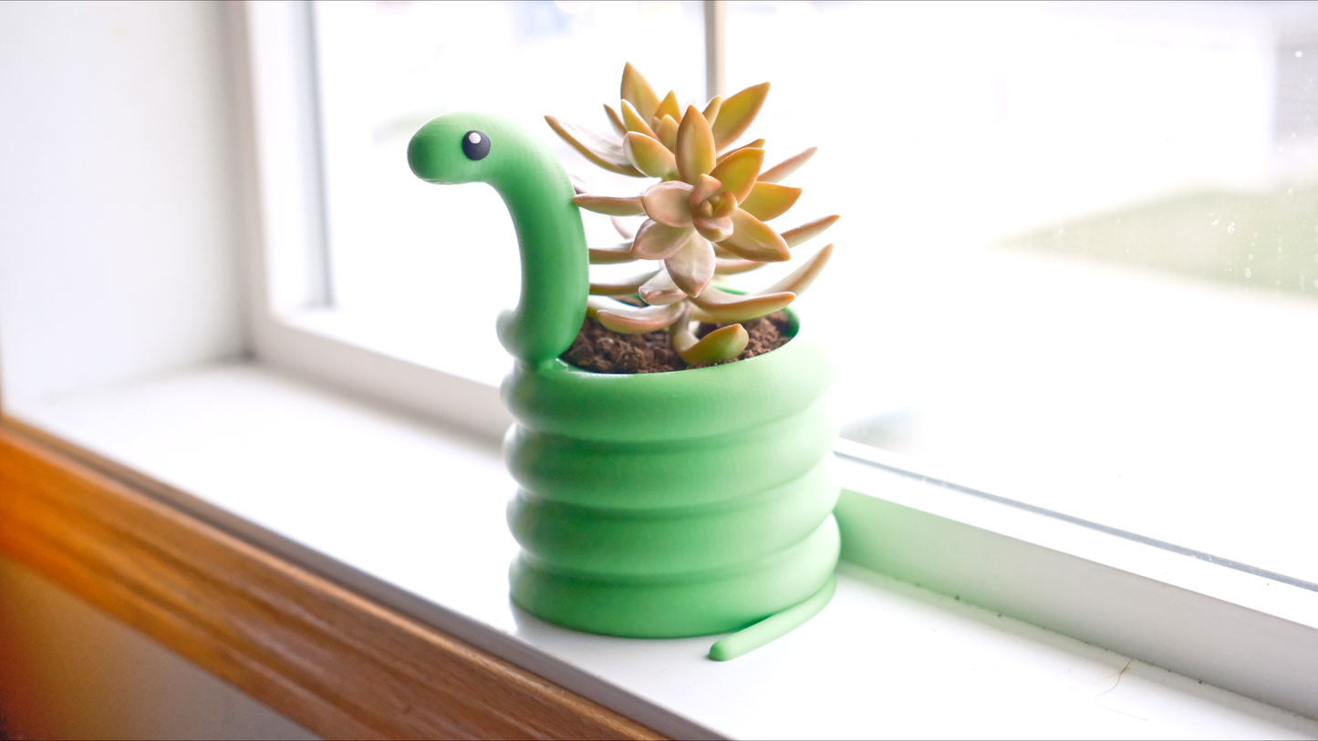 Snake Planter & Pen Pencil Holder