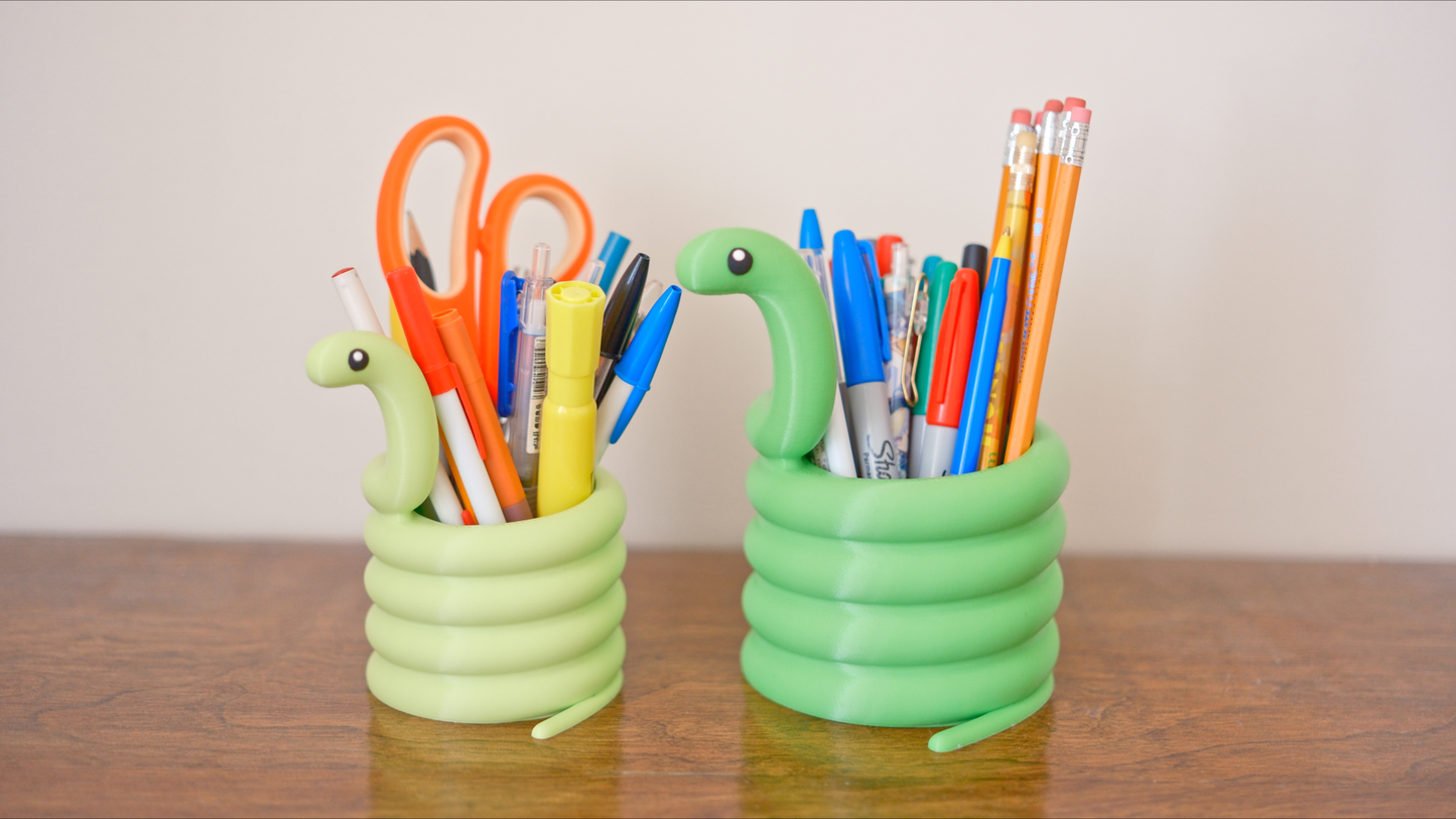 Snake Planter & Pen Pencil Holder