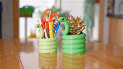 Snake Planter & Pen Pencil Holder