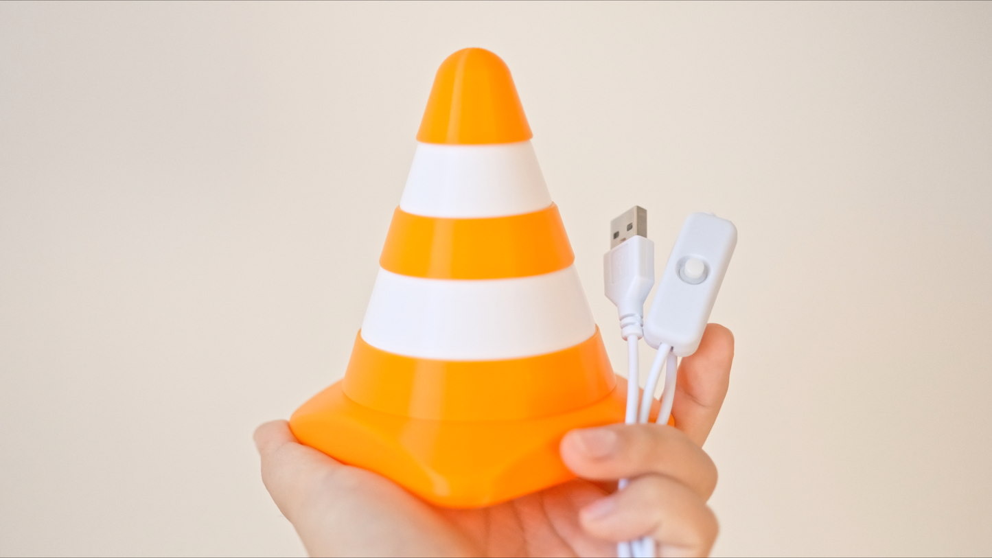 Traffic Cone USB Light