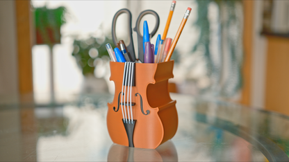 Violin Planter or Pen Holder