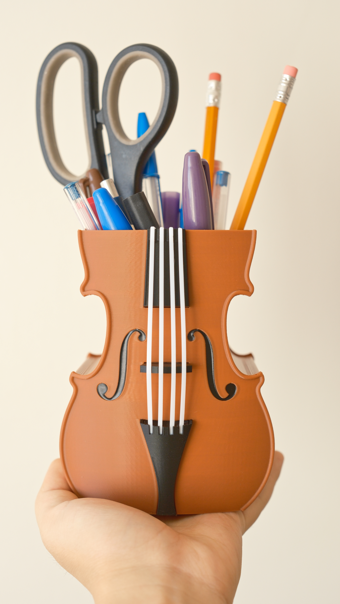 Violin Planter or Pen Holder