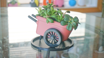 Wheelbarrow Planter