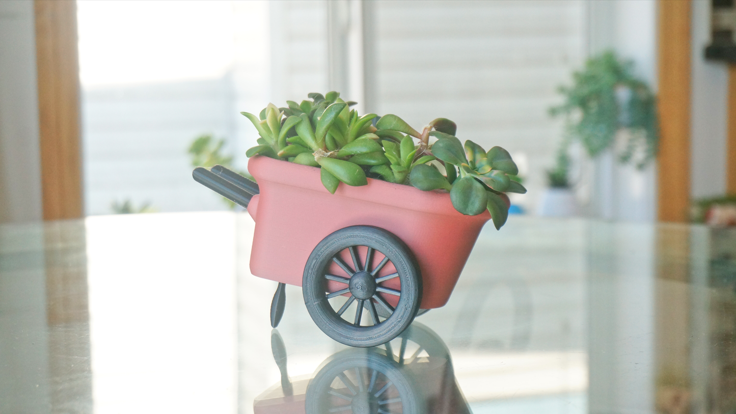 Wheelbarrow Planter