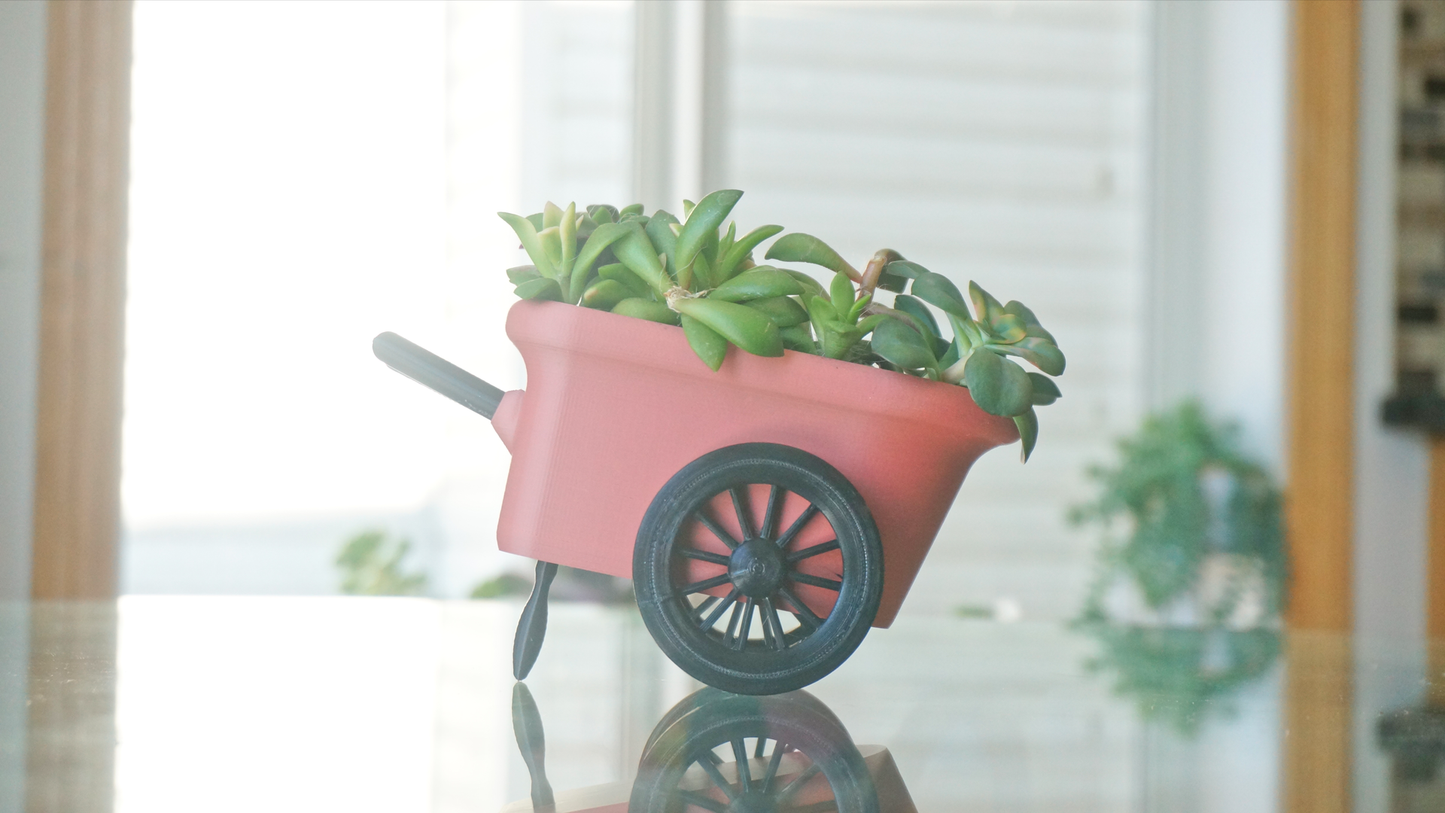 Wheelbarrow Planter